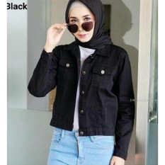 3k Mono Jaket - Jaket Wanita - Baby Kanvas - Hitam