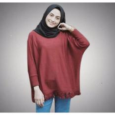 3K Raida bLouse - Soft Knite - Maroon
