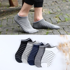 5 Pasang Kaos Kaki Pendek Berbahan Sport Cotton-Intl