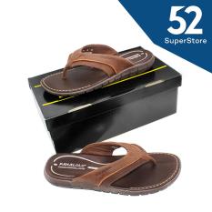 52 Fashion Pakalolo Boots Sandal Casual Pria N0161 A - Tan Size 41-43