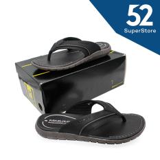 52 Fashion Pakalolo Boots Sandal Casual Pria N0161 B - Black Size 40-44