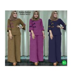 56250 stelan salma/stelan muslim/stelan kulot muslim/baju grosir