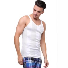 6 pcs Sedo Kaos Dalam Pria Singlet Putih Harga Grosir