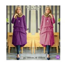 60330 arista tunic/baju tunik murah/atasan muslim wanita/baju grosir