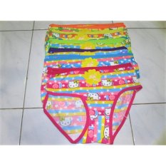 700 - 6pcs Celana Dalam Wanita / Remaja / Dewasa Guifei - Hello Kitty