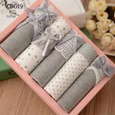 7ColourBox Celana Dalam Box Underwear Brief Wanita Cute Korean Style - M ( 5 )