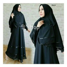 9 Shop Baju Gamis Dress Muslim Wanita Syari ANGGUN ( Dapat Jilbab ) / Baju Muslim Wanita /Gamis Muslimah / Hijab Wanita / Gamis Murah / Gamis Terbaru / Gamis Wanita / Maxi Dress Lengan Panjang / Syari Muslim / Syari'i Wanita