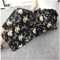 Sebuah Chip dengan Panjang Di Bohemian Chiffon Bust Rok Lilit-Intl