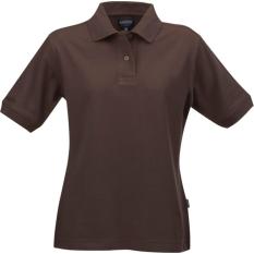 A&ME-Kaos Polos Polo Shirt S M L XL Lengan Pendek Baju Pakaian Olah Raga Kaos Kerah Atasan Pria Wanita Cewek Cowok Lacos Pique Fashion Keren Nyaman Adem Bagus Simple - Coklat