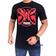 A&ME Kaos T-Shirt Distro Atasan Pria Wanita Baju Fashion Cotton Combed 30s Pakaian Cowok Cewek Lembut Adem Nyaman Simple Keren Casual Sporty Gambar Tulisan Sablonan Bagus Group Musik Pop Rock & Roll Penyanyi Slanker DALAM JIWA KU - Hitam