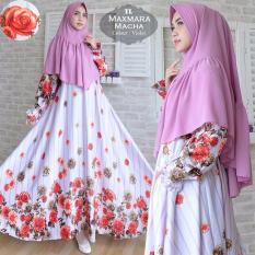 AAYZ Gamis Syari Maxmara Jumbo - Gaun Muslimah Syar'i - Baju Muslim Wanita - Maxi Dress