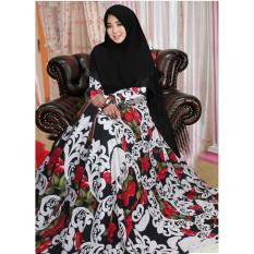 Abangsky Gamis Syari Premium Plus Khimar Corak E