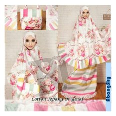 AbangSky Stelan Mukena Katun Jepang Jasmin - Pink