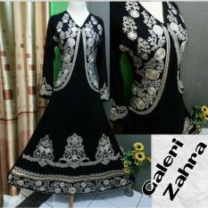 ABAYA INDIA BORDIR LONCENG / GAMIS LEBARAN