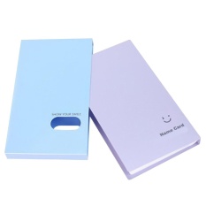 AC 120 Cards Business Name ID Credit Card VIP Cards Holder Book Case Organizer-Sky Blue