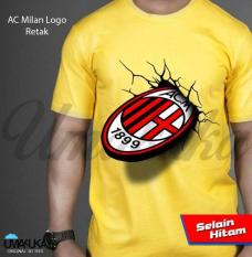AC Milan Logo Retak - Kaos 3D Umakuka Original Bandung