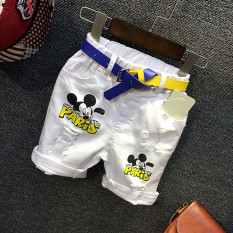 Ac126 anak-anak celana denim celana (Seperti gambar di celana putih AV126)