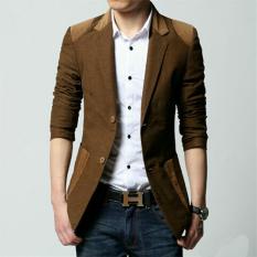 Ace Fashion Blazer Pria Elvis- Brown
