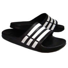Adidas Duramo Slide Sandal G15890-Sendal Pria - Hitam-Putih