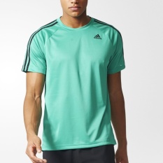 Adidas Kaos D2M 3 Stripes Tee - BK0968 - Hijau
