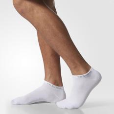 Adidas kaos kaki Ped Socks ukuran 43 sd 46 - AZ1940 - putih