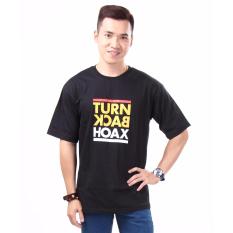 Adore Kaos Oblong Turn Back Hoax - Hitam