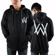 Aduuh Jaket Hoodie Zipper Alan Walker Best Seller - Black