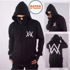 Aduuh Jaket Hoodie Zipper Ninja Alan Walker - Black