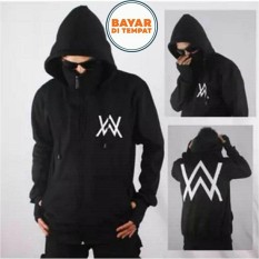 Aduuh Jaket Hoodie Zipper Ninja Alan Walker - Black