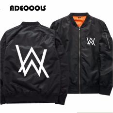 Aduuh Jaket Pilot Bomber DJ Alan Walker (Produk Impor Best Seller) - Black