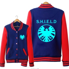Sndn Biro Jaket Baseball untuk Pria atau Wanita The Man Jaket Baseball Musim Semi (Tibet Merah 1)