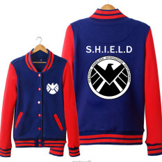 Sndn Biro Jaket Baseball untuk Pria atau Wanita The Man Jaket Baseball Musim Semi (Tibet Merah)