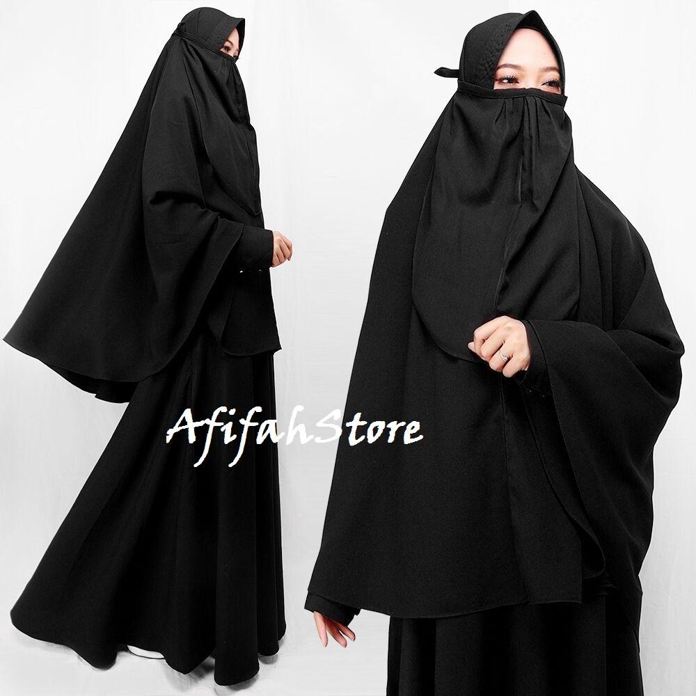 Afifahstore Syari Cadar / Gamis Syari / Gamis Wanita/ Pakaian MuslimGamis Busui / Dress Muslimah / Dress Gamis / Hijab Syari / Gamis Cadar Gamis Wolly Crepe
