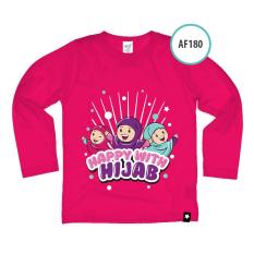 Afrakids Baju Anak Bayi muslim branded berkulitas AF180 happy with hijab