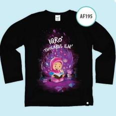 Afrakids baju/kaos anak perempuan belajar mengaji