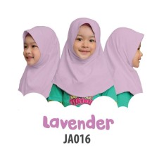 Aria Hijab Anak Afrakids / Hijab Instan Anak / Jilbab Instan Anak Sekolah / Jilbab Anak SD / JA016 - Lavender