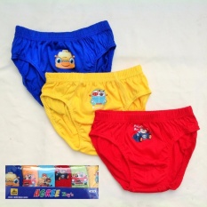 Agree Kids - 6 pcs Celana Dalam Anak Laki2 - Warna Seri