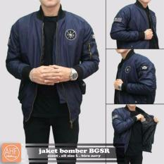 AHF Jaket Pilot Bomber BGSR - Biru Navy