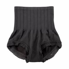 Aimons Munafie Slim Pant Korset Celana - Hitam