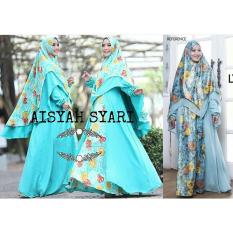 AISYAH TOSCA SYARI BUBLE POP ORIGINAL PREMIUM BAJU SYARI LYRA VIRNA HIJABERS BUSUI
