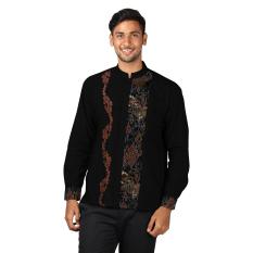 Aitana KK-MG-1510126-LS Baju Koko Batik Bordir Pria - Hitam