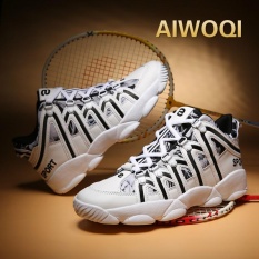 AIWOQI Fashion Cocok Pria Breathable Basket Sepatu-Intl