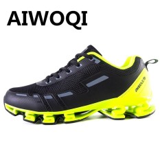 Aiwoqi Pria Wanita Sepatu Lari Terbaik 2017 Pecinta Sepatu Lari Pasangan Modis Kasual Sneakers Bernapas Menjalankan Sepatu Bot untuk menjalankan-Internasional