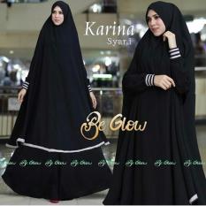 AK-372 Karina Syarii Black +bergo Akiko fashion