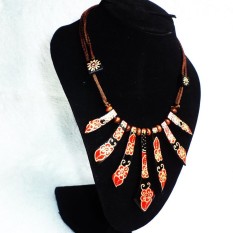 Ardilla Kalung Etnik Lisa / Aksesoris Kalung Wanita / Kalung Fashion Murah / Asesoris Kalung Kayu