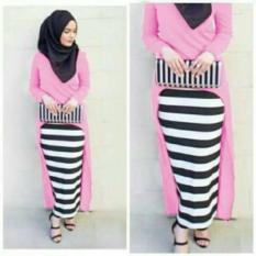 AL GITA BAJU MUSLIM WANITA DEWASA SETELAN MURAH TRENDY MODIS PESTA KEKINIAN GAMIS TANAH ABANG