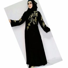 Al Khatib Abaya Athuni Jetblack Saudi Black