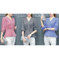 Alasxyashop Baju Atasan Wanita Kimono Yuka / Baju Wanita / Blouse Korea / Baju Sabrina / Blouse Sabrina / Atasan Wanita / Kemeja Formal / Atasan Muslim / Kemeja Wanita / Baju Atasan Wanita