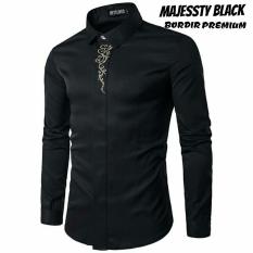 Alasxyashop Majessty / Hem Pria / Kem Pria / Kemeja Santai / Kemeja Flanel / Kemeja Polos / Kemeja Formal / Kemeja Jeans / Kemeja Kantoran / Kemeja Lengan Panjang / Kemeja Distro