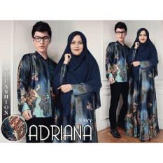 ALB Couple Syari Adriana - Navy- Couple Suami Istri